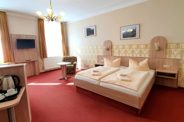 Komfort Doppelzimmer im Hotel Dekorahaus